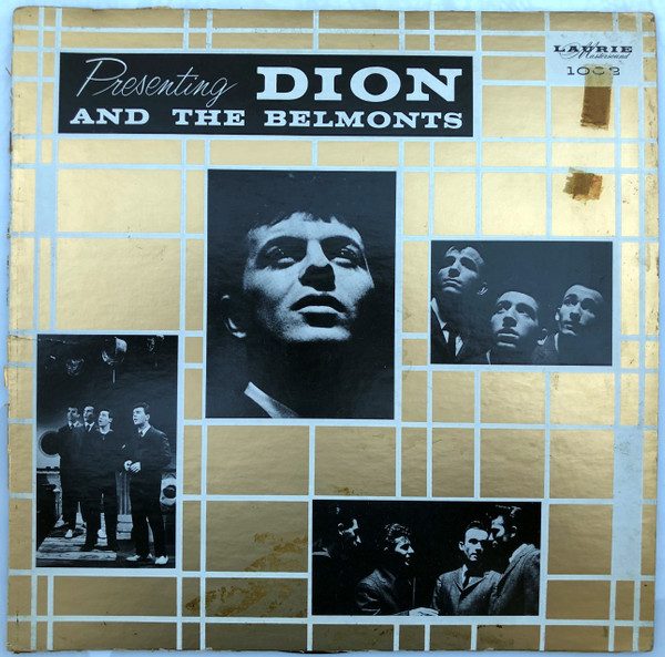 Dion & The Belmonts – Presenting Dion And The Belmonts (original album cover)