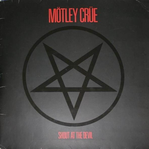 Mötley Crüe – Shout At The Devil (original album cover)